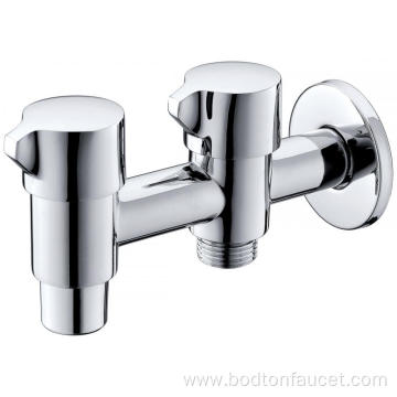 Zinc alloy faucet angle valve for bathtub